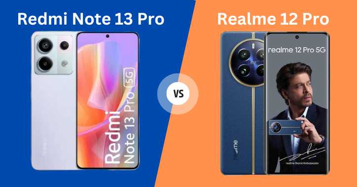 redmi note 13 pro vs realme 12 pro