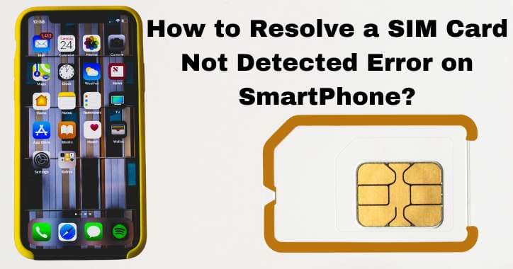 resolve sim card not detected