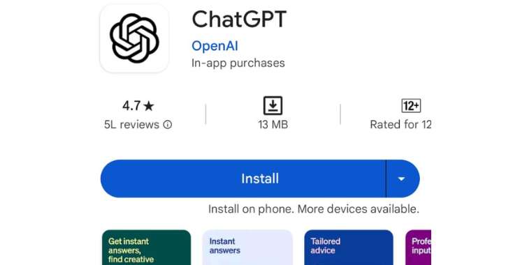 use chatgpt smartphone